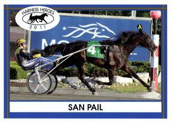 2011 Harness Heroes #19 San Pail Front